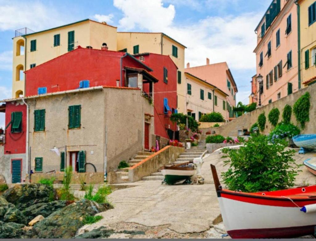 La Casina Rossa Villa Marciana Marina  Exteriör bild